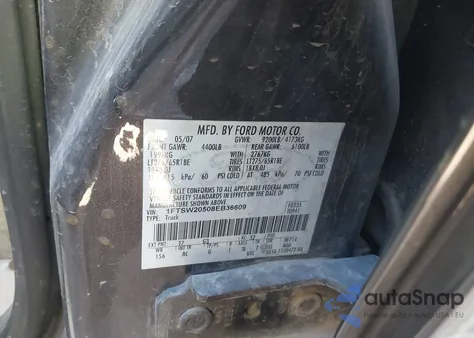 2008 Ford F-250 King Ranch/Lariat/Xl/Xlt из США, поврежденный, VIN 1FTSW20508EB36609